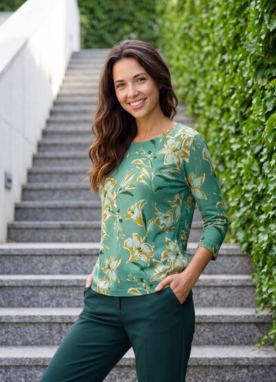 Pullover in Feinstrick 